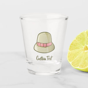 Verre A Shot Cloche Casquette jaune