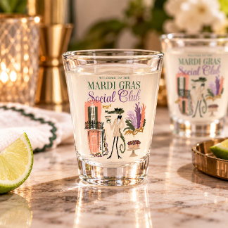 Verre A Shot Club Social Mardi Gras Dapper Gator