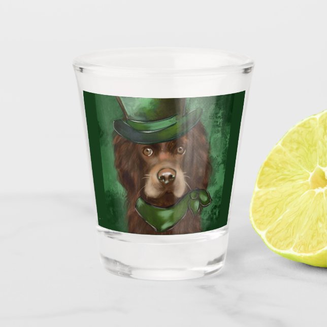Verre A Shot Cocker Spaniel Américain  (Devant)