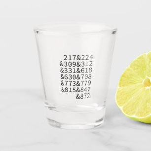 Verre A Shot Codes de l'Illinois