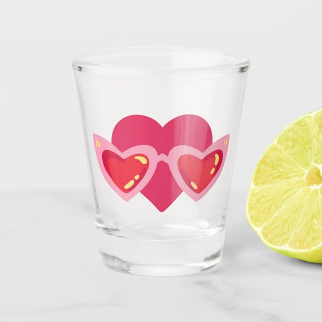 Verre A Shot Cœur (Devant)