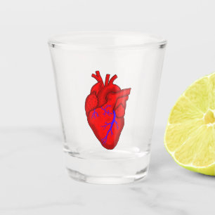 Verre A Shot Coeur anatomique