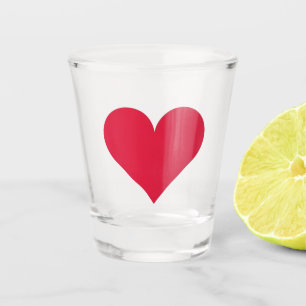 Verre A Shot Cœur Saint-Valentin Amour Cœur