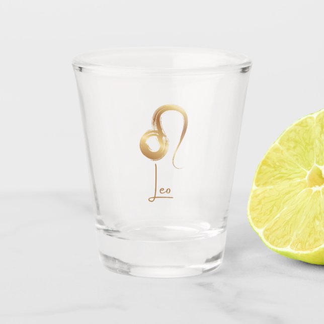 Verre A Shot Collection Zodiac - Leo (Devant)