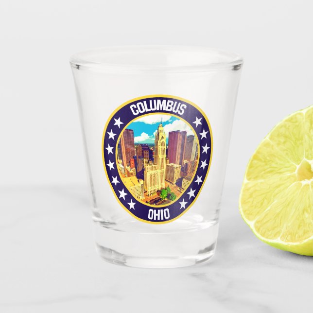 Verre A Shot Columbus (Devant)