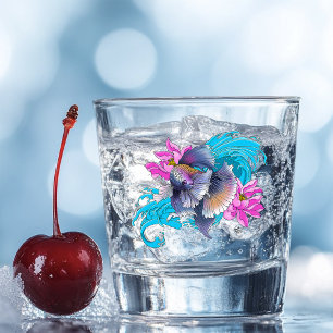 Verre A Shot Combattant du Siam Betta