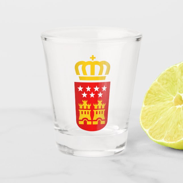 Verre A Shot Comunidad de Madrid Apparel (Devant)