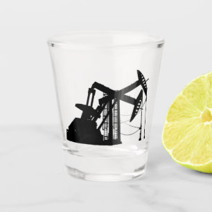 Verre A Shot Conception de l'unité de pompage à huile
