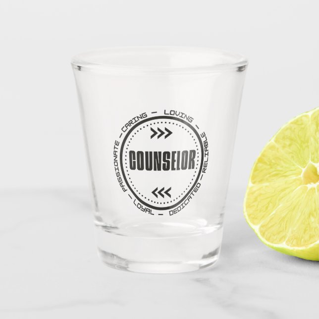 Verre A Shot Conseiller Extraordinaire (Devant)