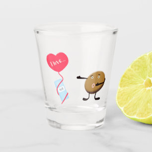 Verre A Shot Cookie au lait