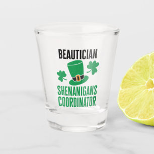 Verre A Shot Coordinateur de la Shenanigans de Beauticien