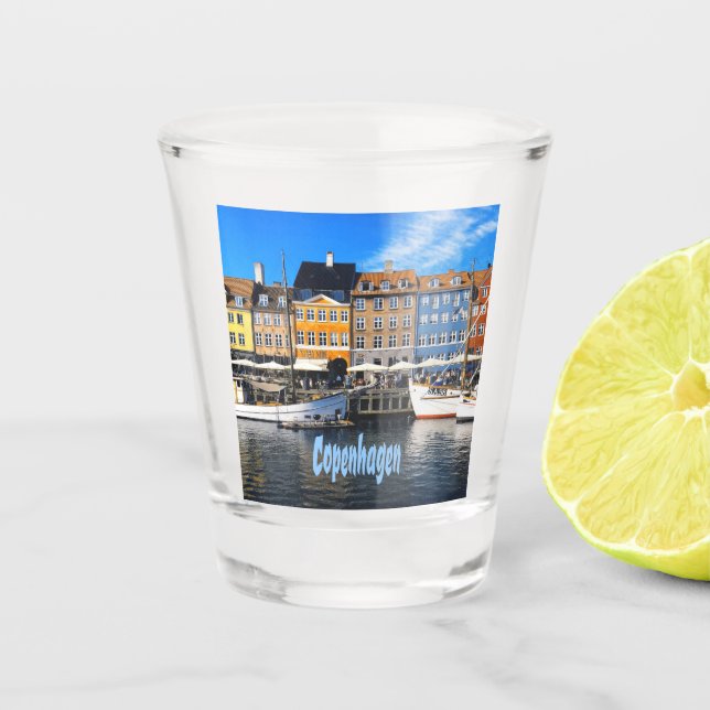 Verre A Shot Copenhague Danemark Résidences Nyhavn (Devant)