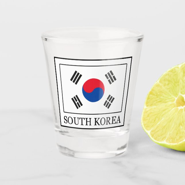 Verre A Shot Corée du Sud (Devant)