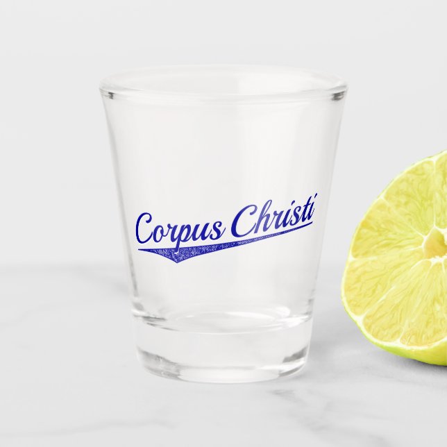 Verre A Shot Corpus Christi (Devant)