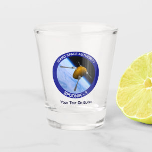 Verre A Shot Correctif de la mission satellite Idaho Spudnik