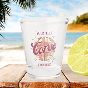 Verre A Shot Corse France Voyage retro Boissons vintages