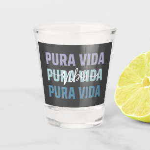 Verre A Shot Costa Rica Pura Vida Vibes Souvenir