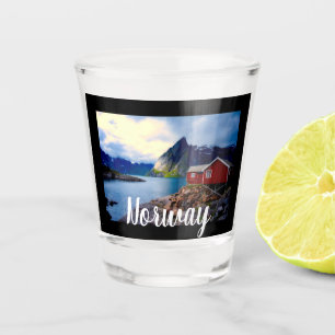 Verre A Shot Cottage au bord de l'eau Pittoresque Norvège 
