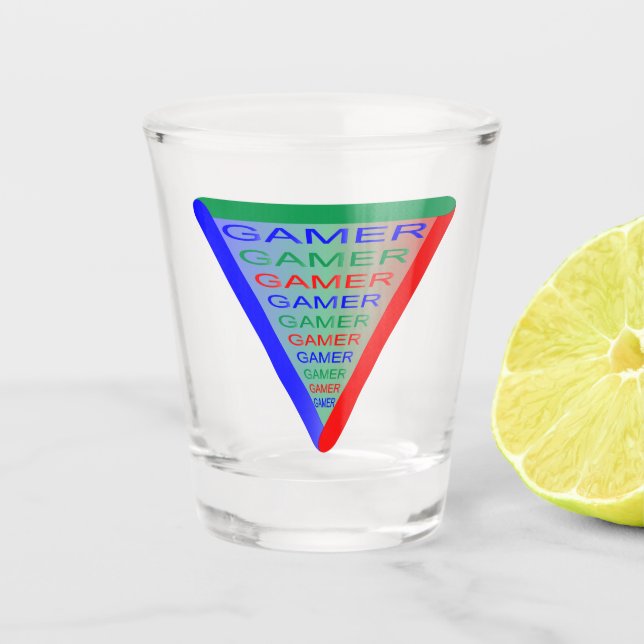 Verre A Shot Couleurs du système de jeu Gamer 3 Ultimate RVB (Devant)