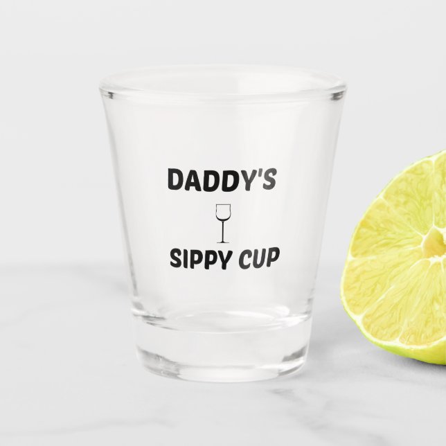 VERRE A SHOT COUPE DE POITRINE DADDY (Devant)