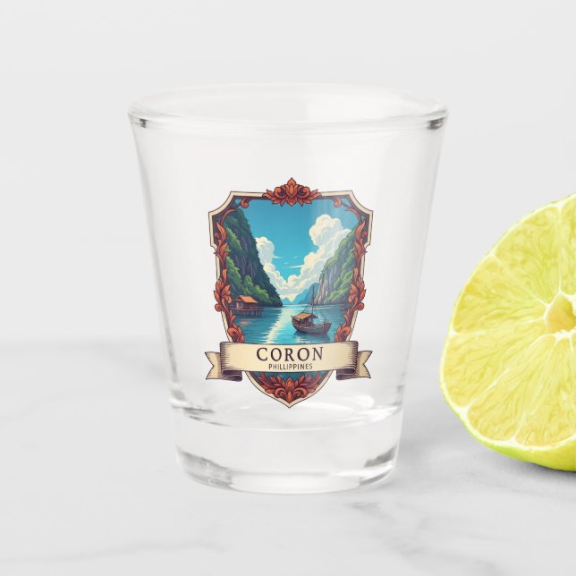 Verre A Shot Couronne Philippines (Devant)