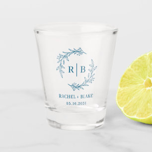 Verre A Shot Couronne rustique mariage enterrement de vie de je