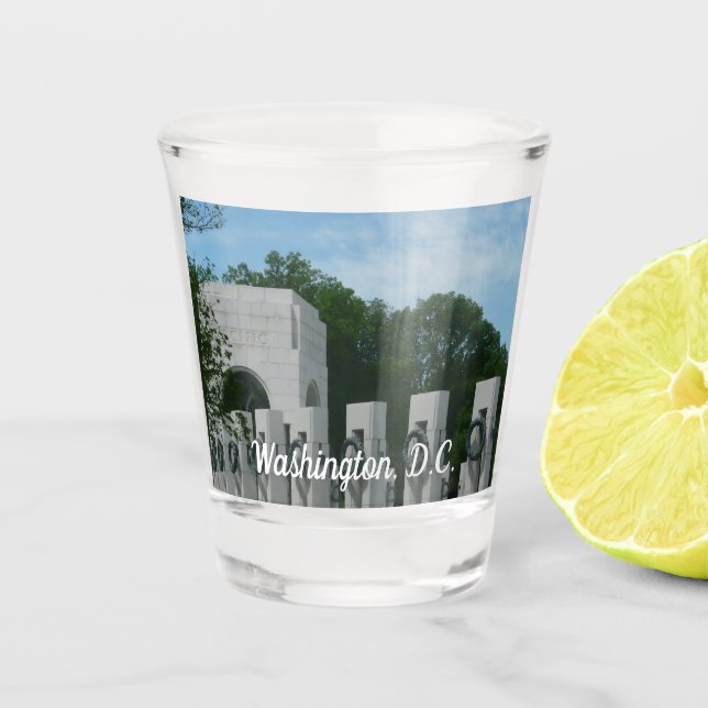 Verre A Shot Couronnes de la Seconde Guerre mondiale II (Devant)