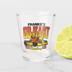 Verre A Shot Course de kart personnalisée Motor Sport Karting