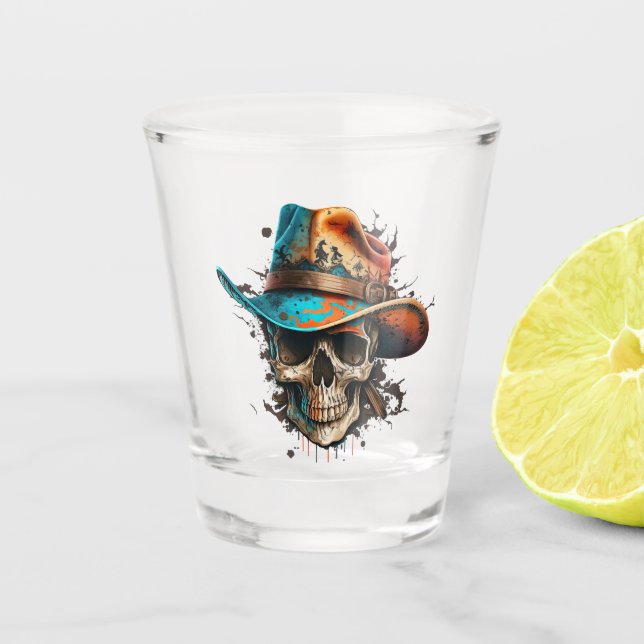 Verre A Shot Cowboy Spirit (Devant)