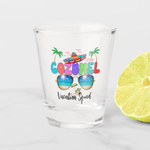 Verre A Shot Cozumel Vacation Squad Soleil, sable et souvenirs