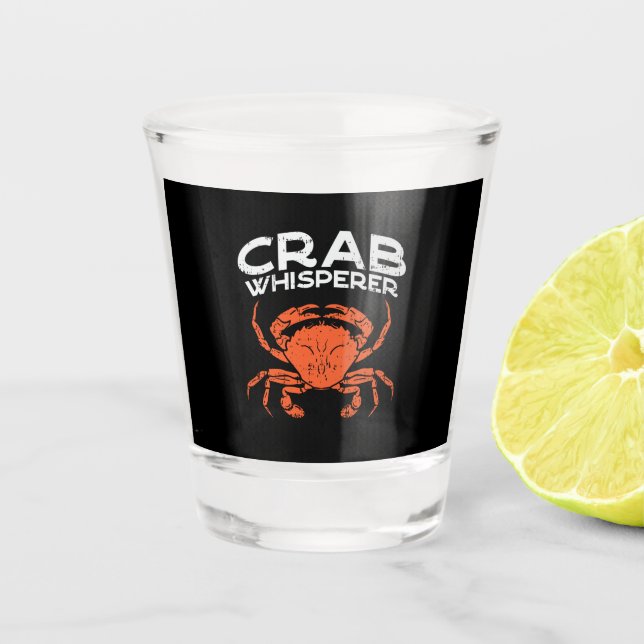 Verre A Shot Crabe Whisperer Vintage (Devant)