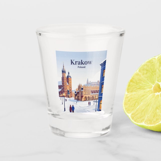 Verre A Shot Cracovie, Pologne (Devant)