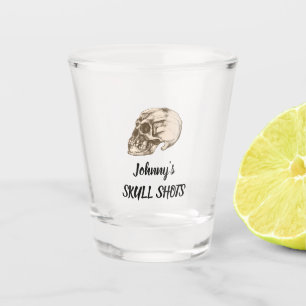Verre A Shot Crâne