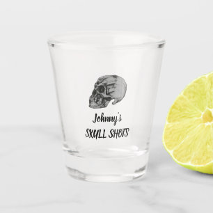 Verre A Shot Crâne