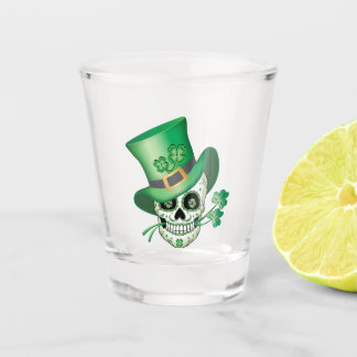 Verre A Shot Crâne à sucre irlandais