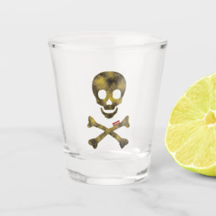 Verre A Shot Crâne Camouflage