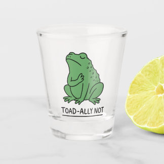Verre A Shot Crapaud Drôle - Allié Pas Grenouille