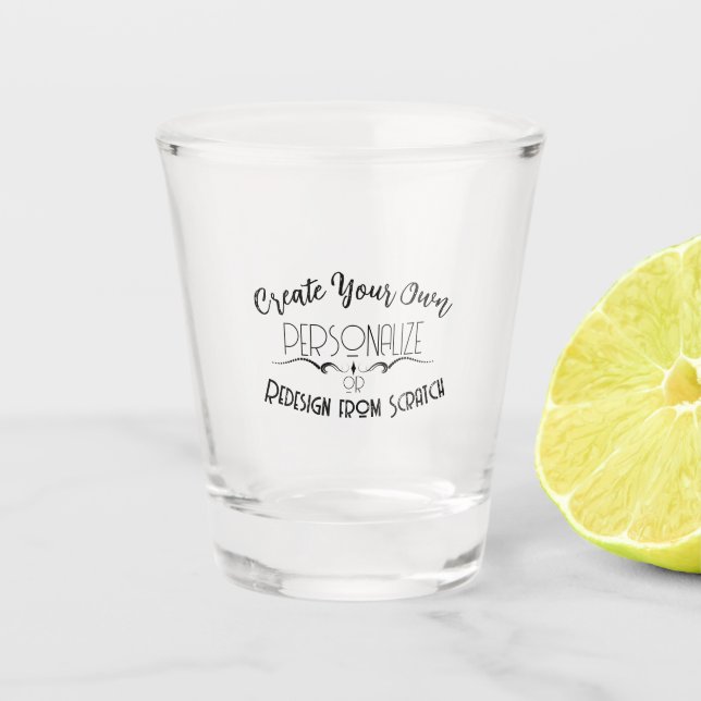 Verre A Shot Créez les vôtres (Devant)