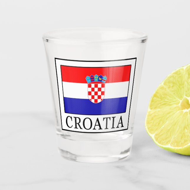 Verre A Shot Croatie (Devant)