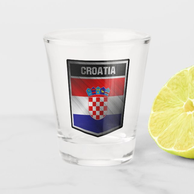 Verre A Shot Croatie (Devant)