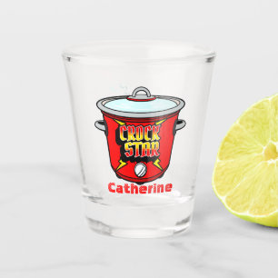 Verre A Shot Crock Star Crock Pot Personnalisé
