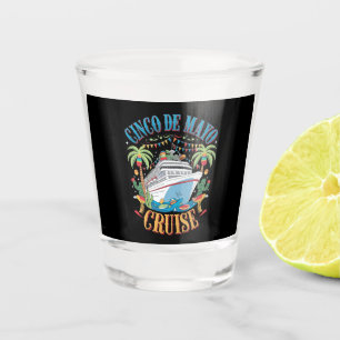 Verre A Shot Croisière Cinco De Mayo Mexique Bateau Mexicain Fê