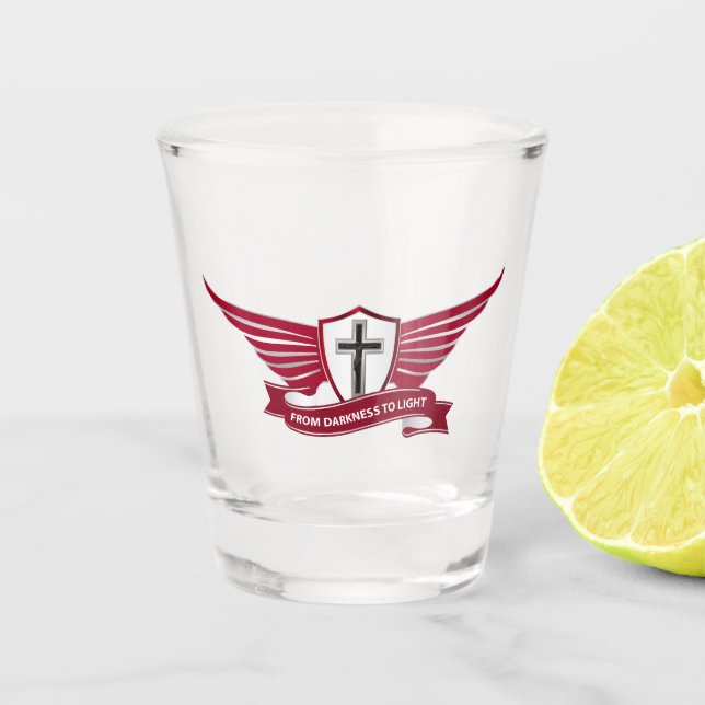 Verre A Shot Croix chrétienne (Devant)