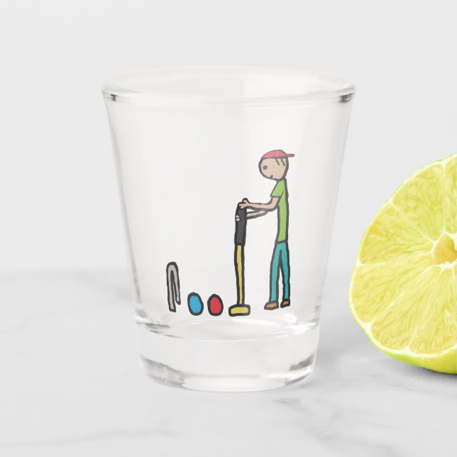 Verre A Shot Croquet (Devant)