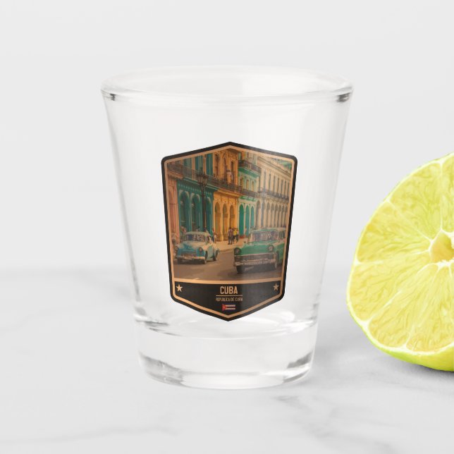 Verre A Shot Cuba (Devant)