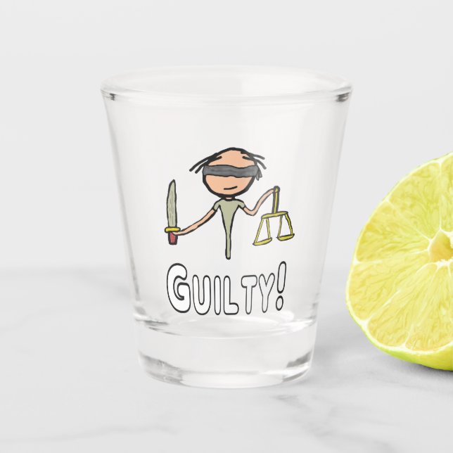 Verre A Shot Culpabilité (Devant)