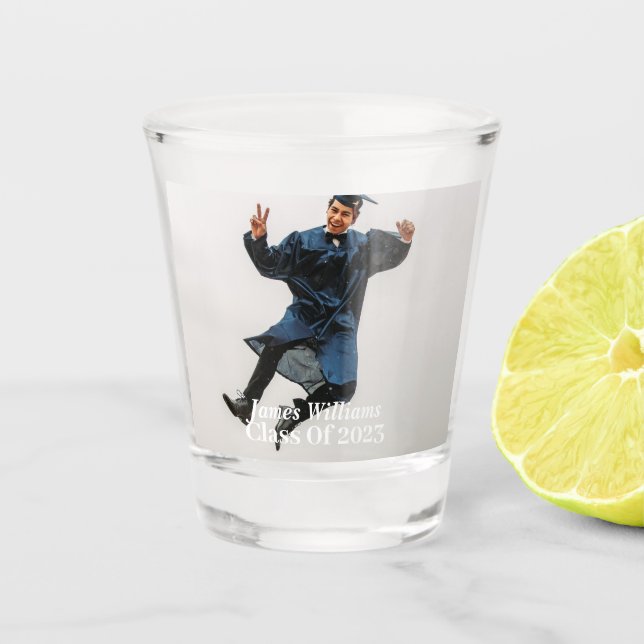 Verre A Shot Custom Graduation Photo (Devant)