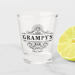 Verre A Shot Custom Grampy's Bar Année de création