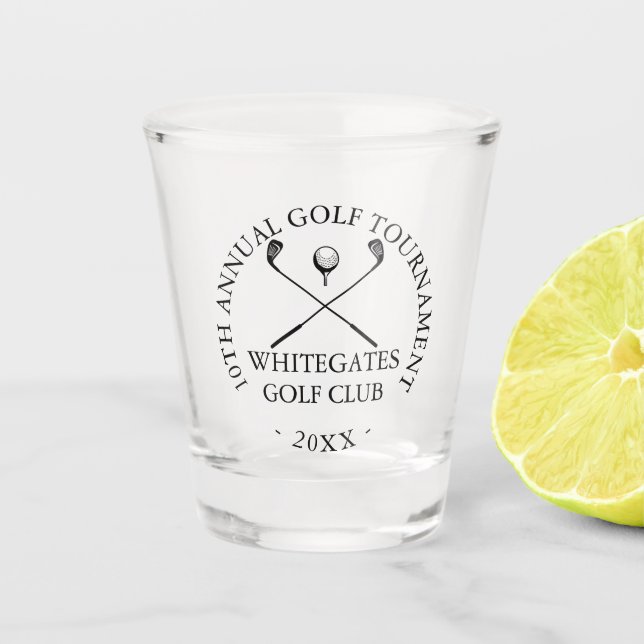 Verre A Shot Custom Modern Golf Club Tournament  (Devant)