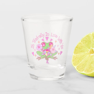 Verre A Shot Cute Frog - Je suis complètement amoureux de toi